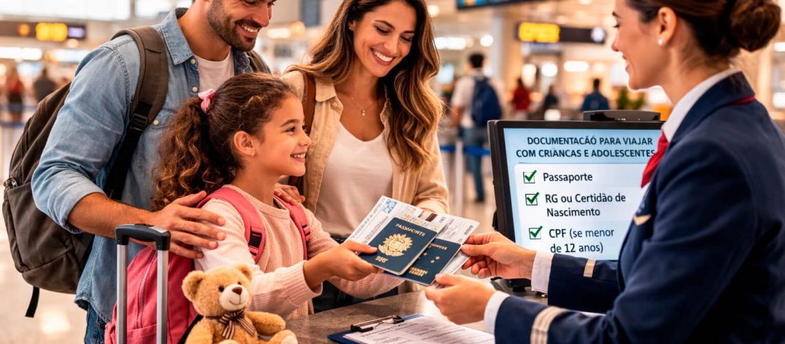 Viagem com crianças