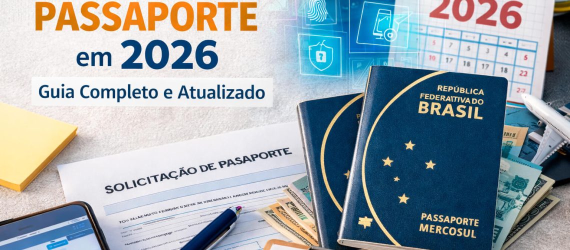 Como tirar o passaporte em 2026: Guia Completo
